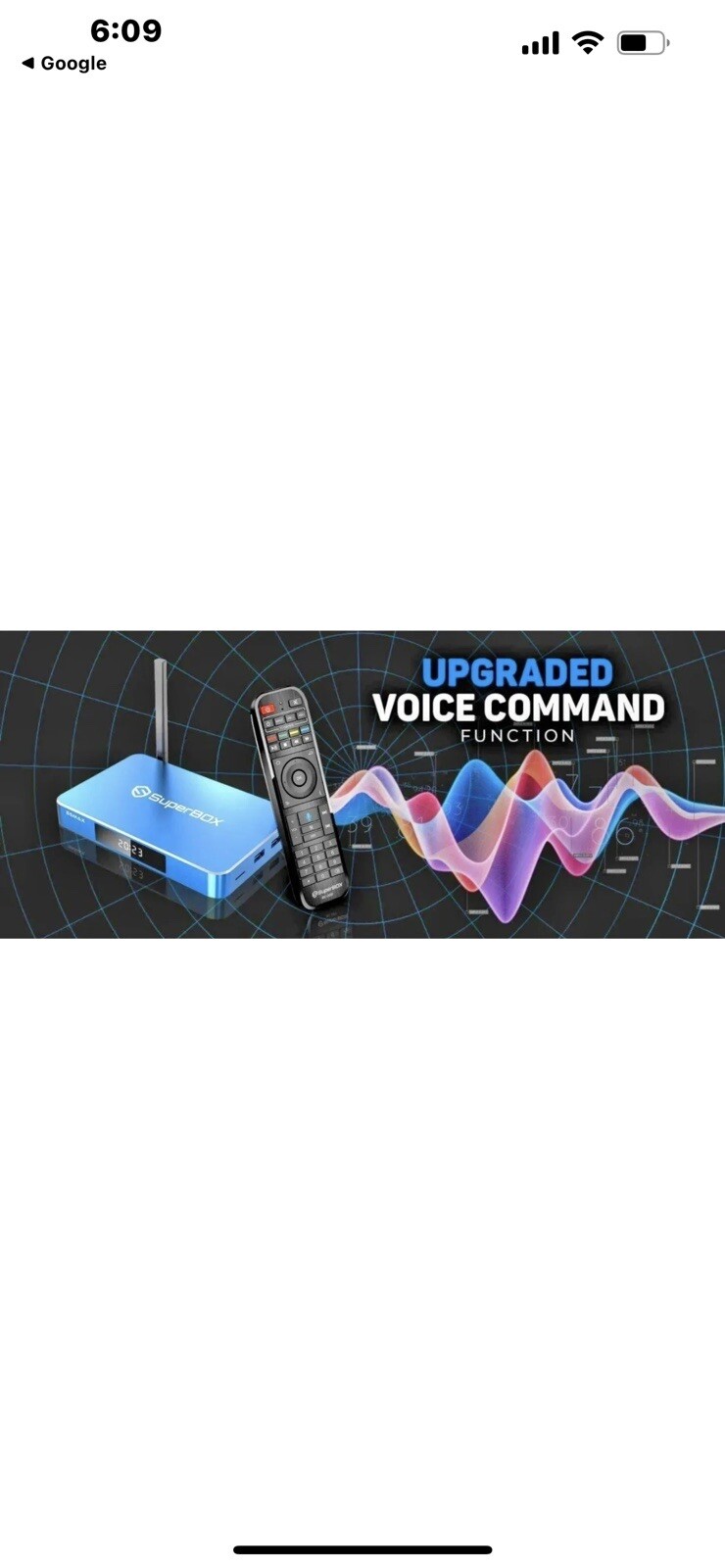 SuperBox S5 MAX Android 12.0 , Bluetooth Voice Command Smart TV Box 6k Ultra HD.