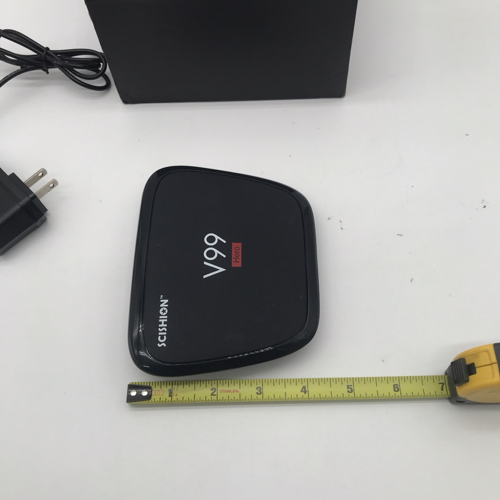 SCISHION V99 Hero 4K Android Media Streamer 32G HDMI Wi-Fi Ethernet Black