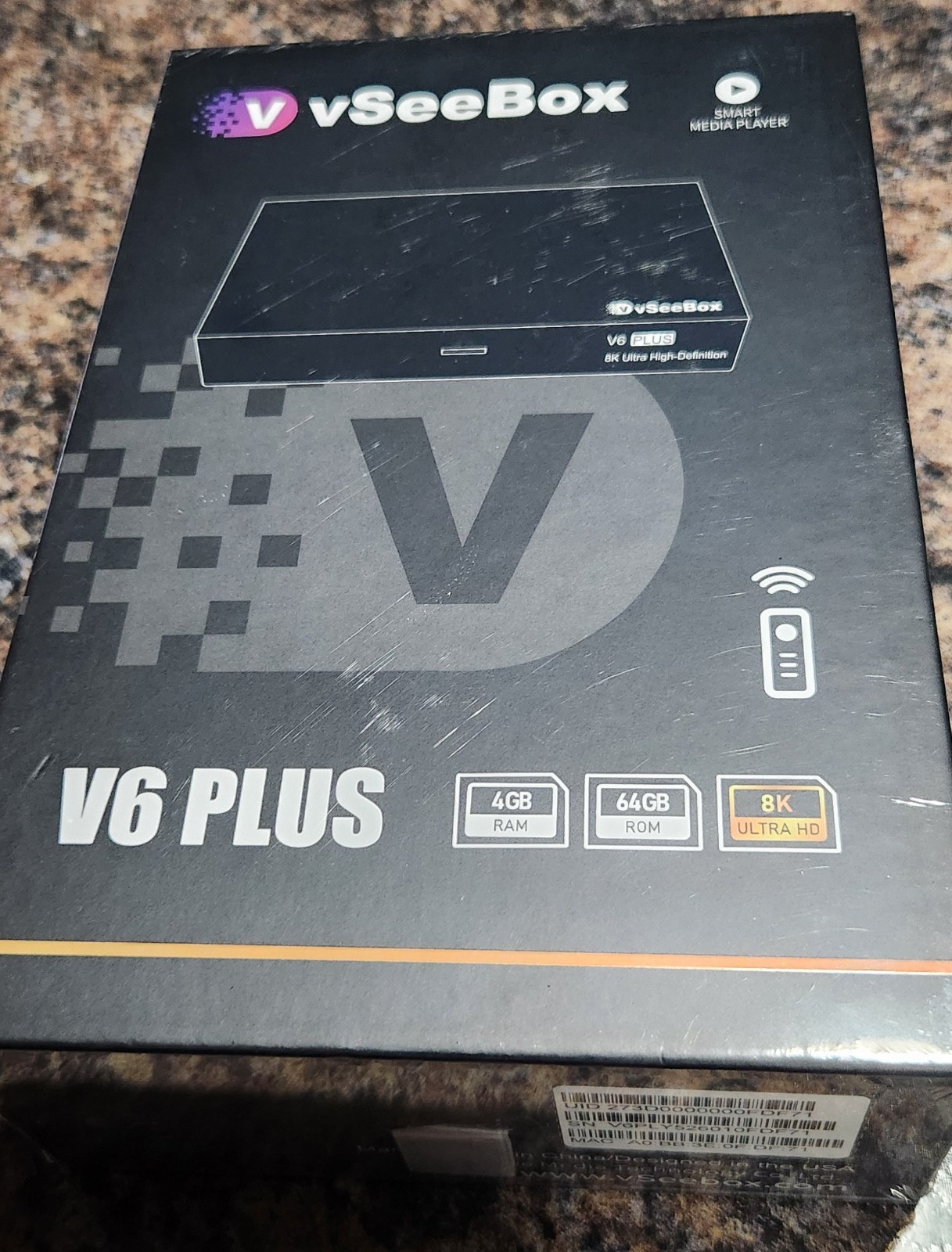 VSEEBOX V6 PLUS max- Android Tv -FAST FREE SHIPPING- NEW FOR 2026!!