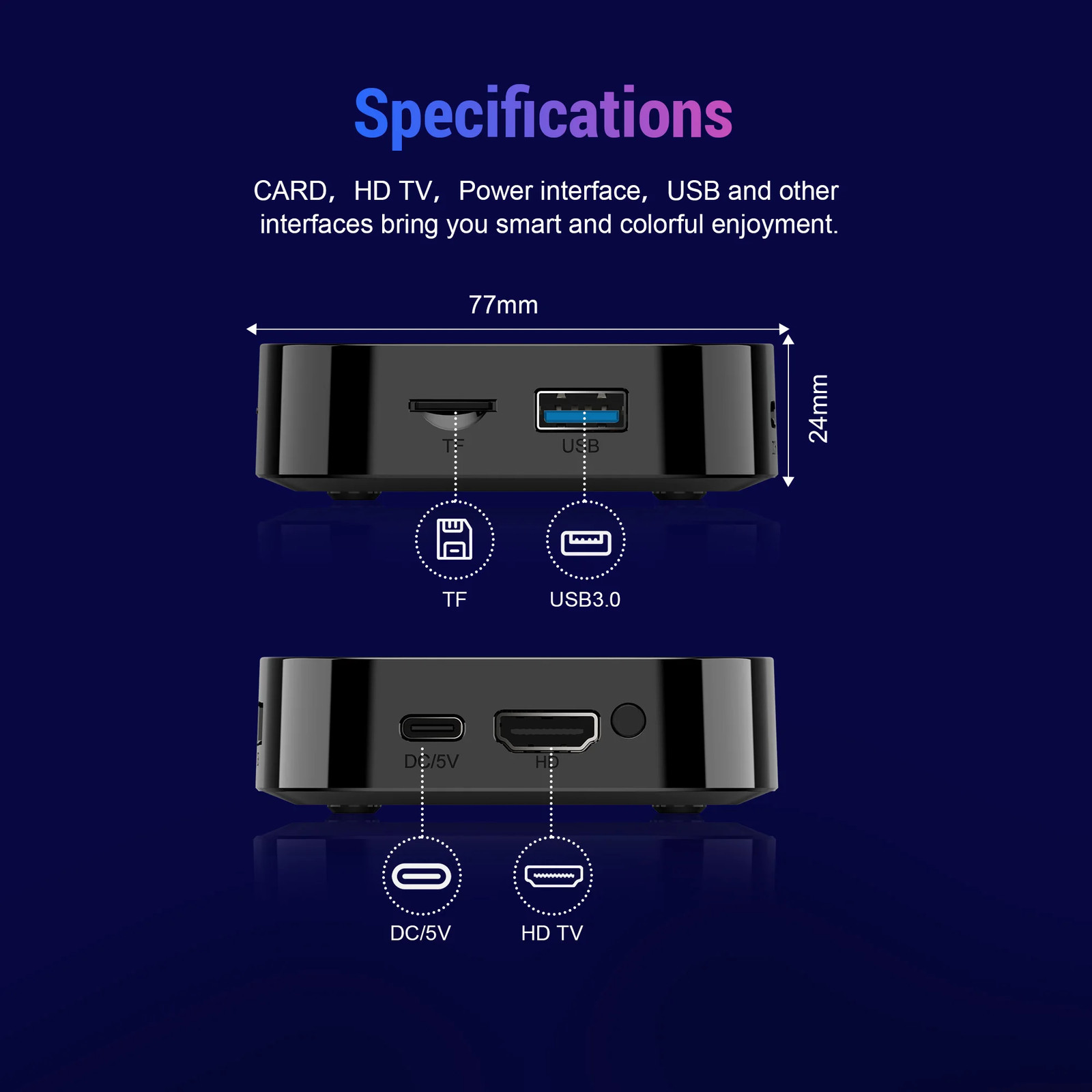 New T1+ 8K HD TV Box Android 16.0 RK3518 Quad Core 8GB RAM 128GB ROM Dual Wifi