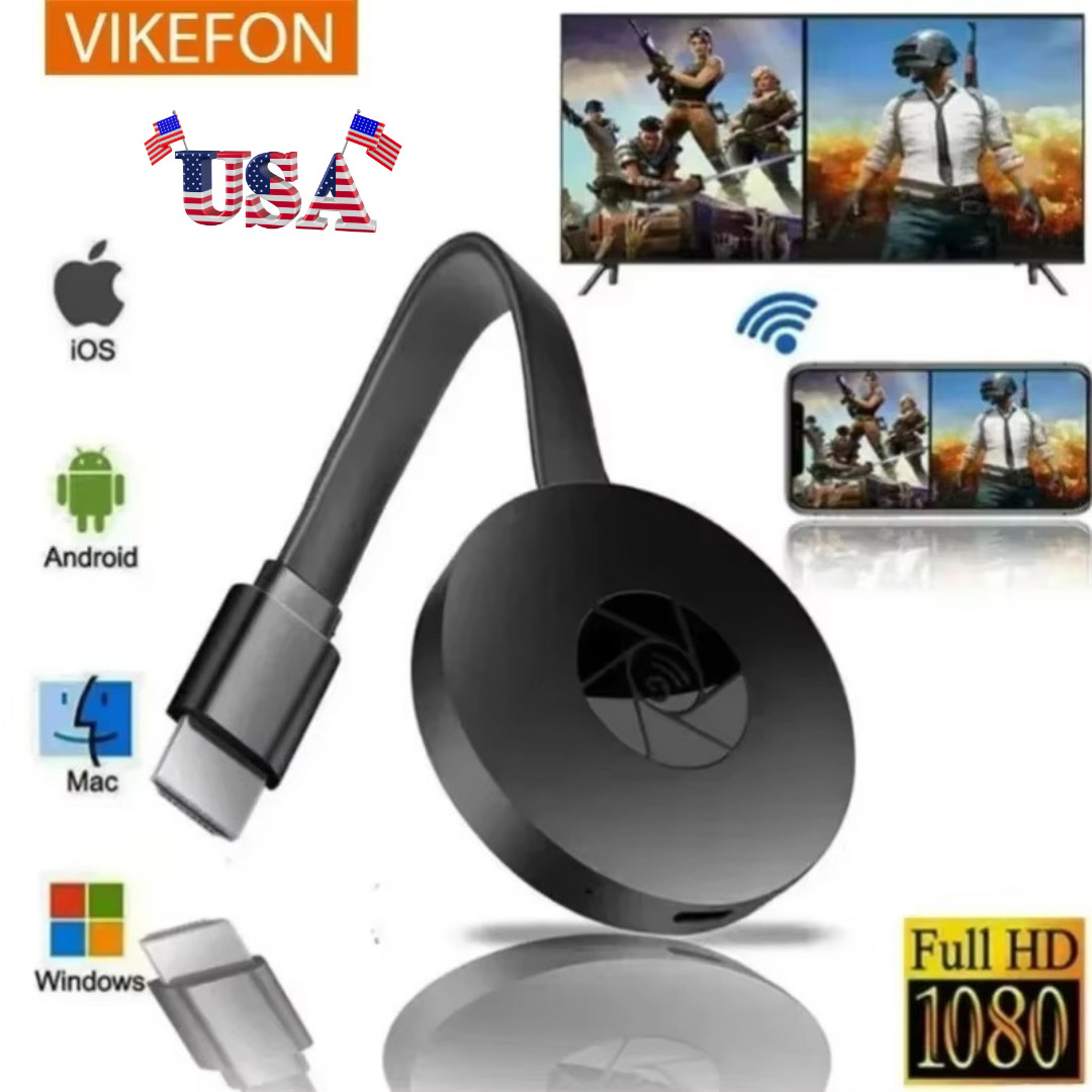 For Chromecast Google Wireless HDMI-Compatible HD Display Media Streaming_Video