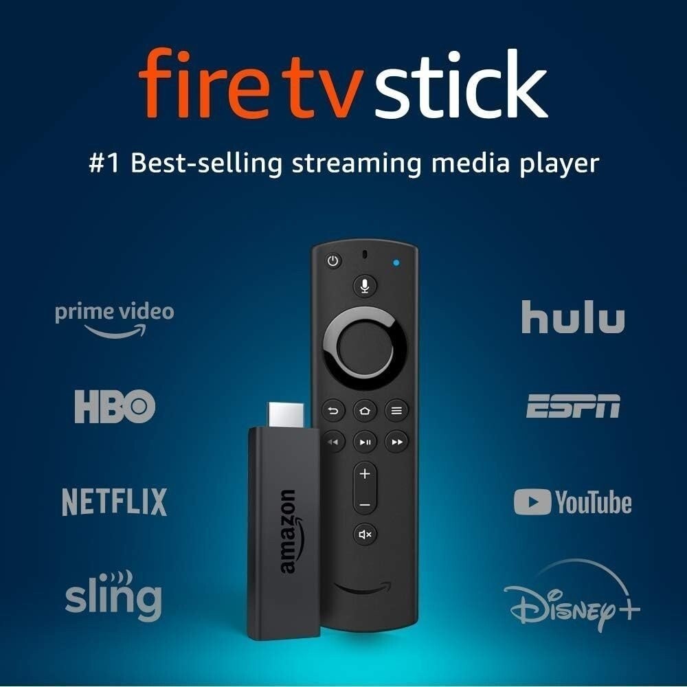 Amazon Fire Tv Stick streaming device with Alexa built in, HD