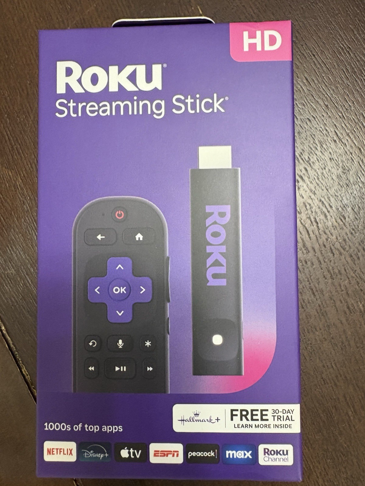 Roku Streaming Stick HD Media Player with Voice Remote 2025 Model