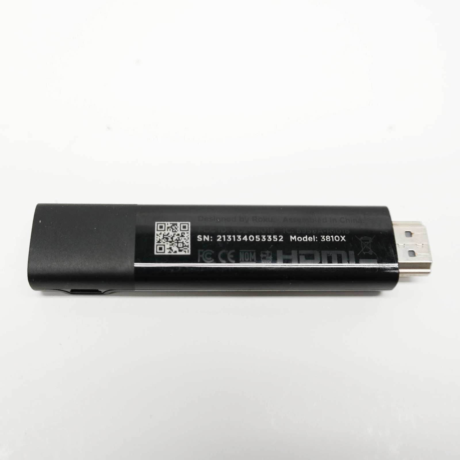 Roku Streaming Stick+ 4K 3810R Streaming Device NO REMOTE