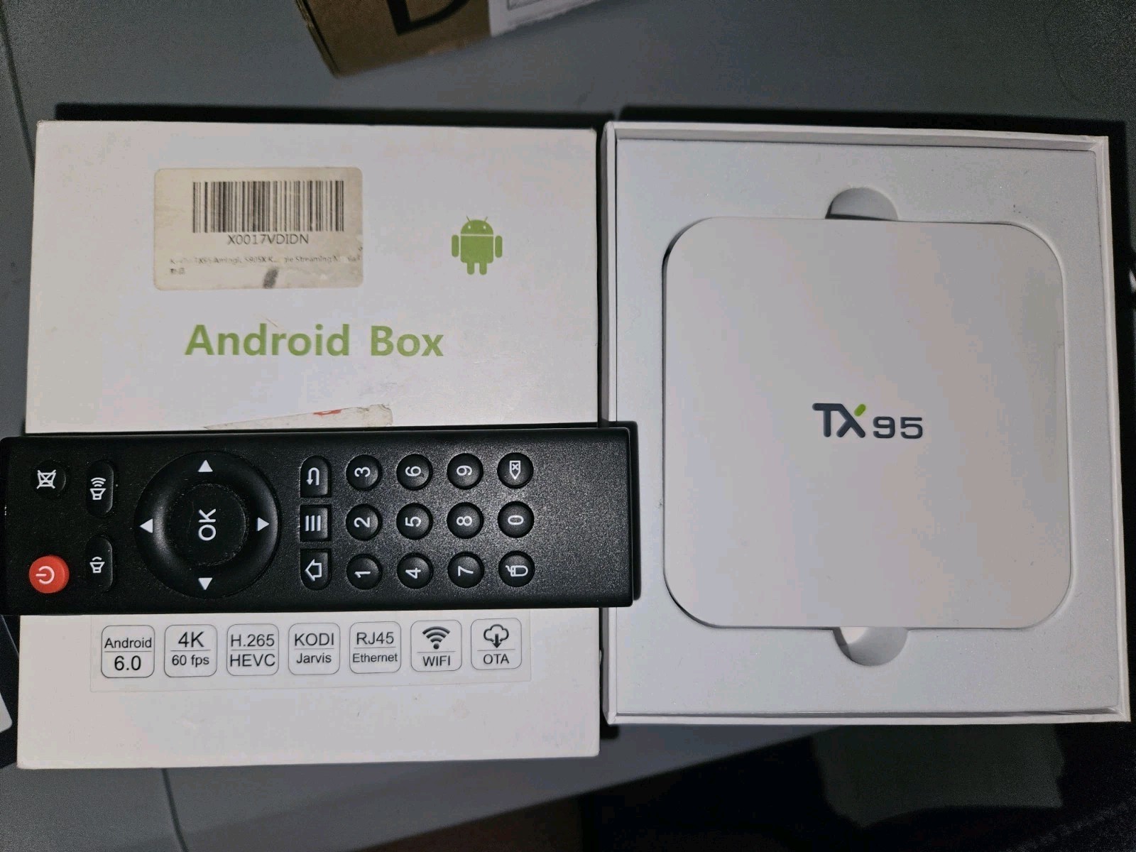 Amlogic S905X Quad-core TX95 Android TV box
