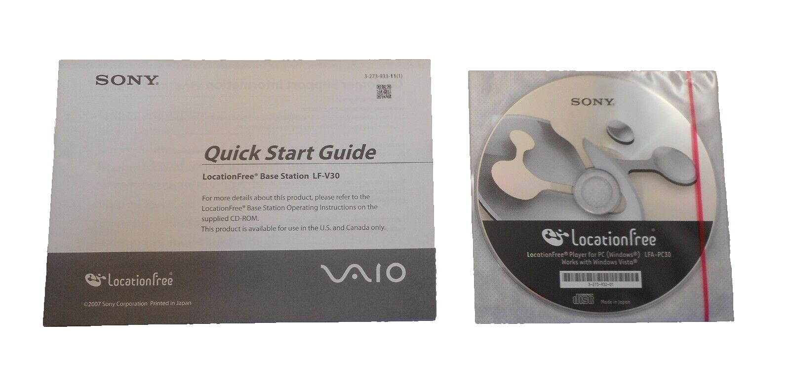 SONY LF-V30 Location Free Base Station