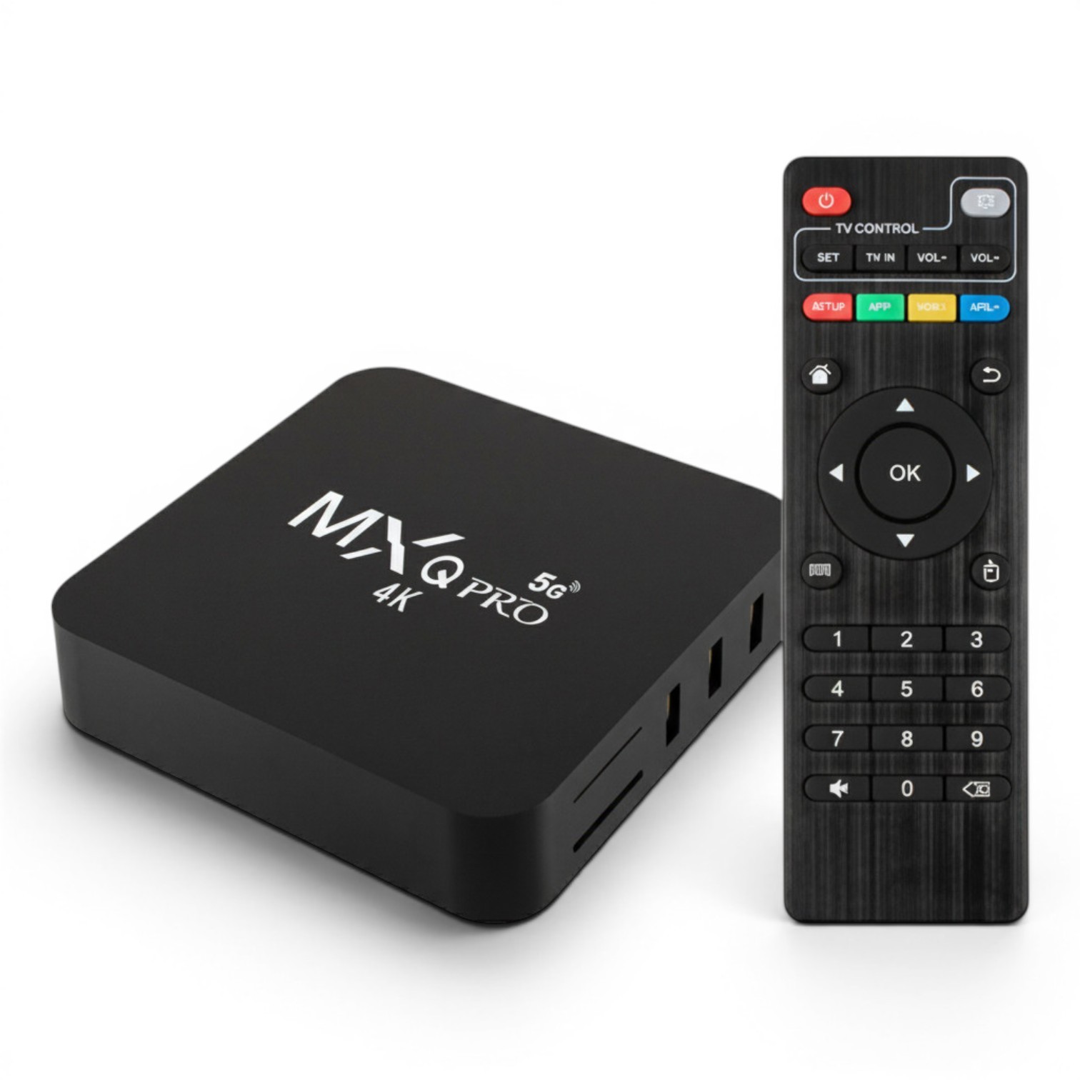 Android TV Box MXQ Pro 4K Ultra HD 64Bit Wifi Smart Media Player Remote Control