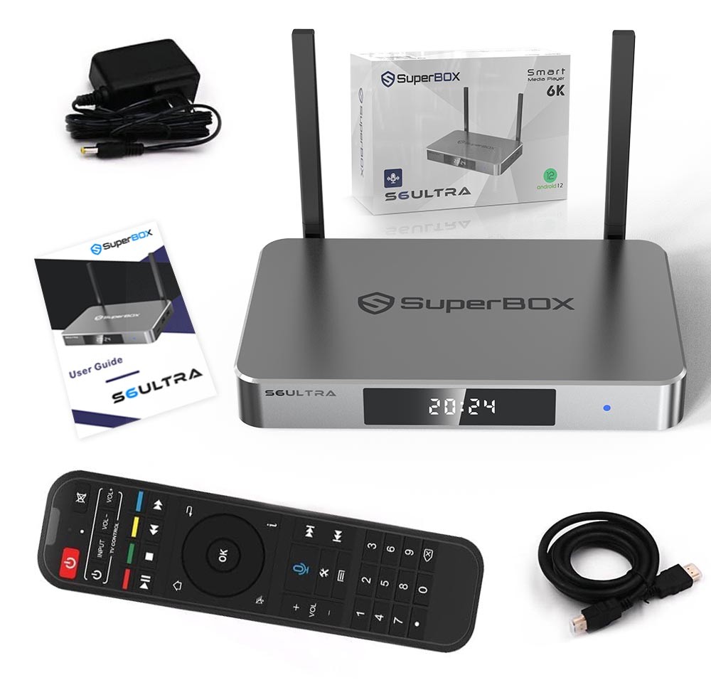 SuperBox S6 Ultra 24/7 Authorized Distributor 100% True PriceMessage To Me