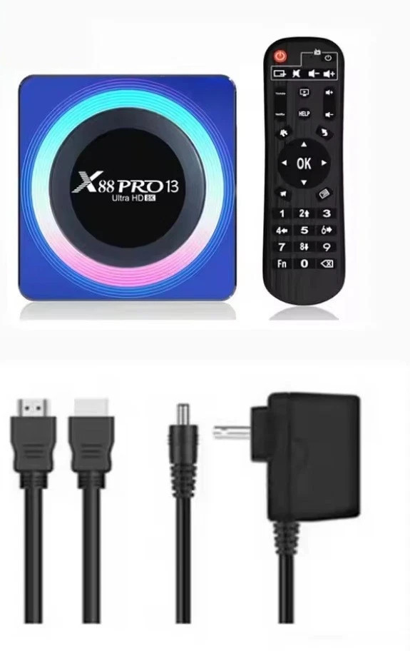 X88 PRO 13 Android 13.0 TV Box 4GB RAM 64GB ROM with WiFi 6 8K 6K 4K 🔥New🔥