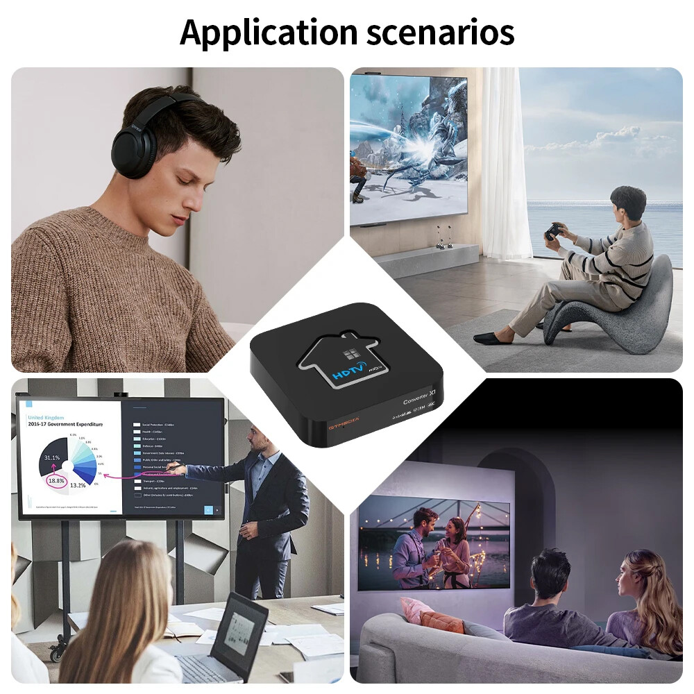 GTMedia X1 TV Tuner 4K ATSC 3.0 DRM over-the-air Free DVR Android Streaming Box