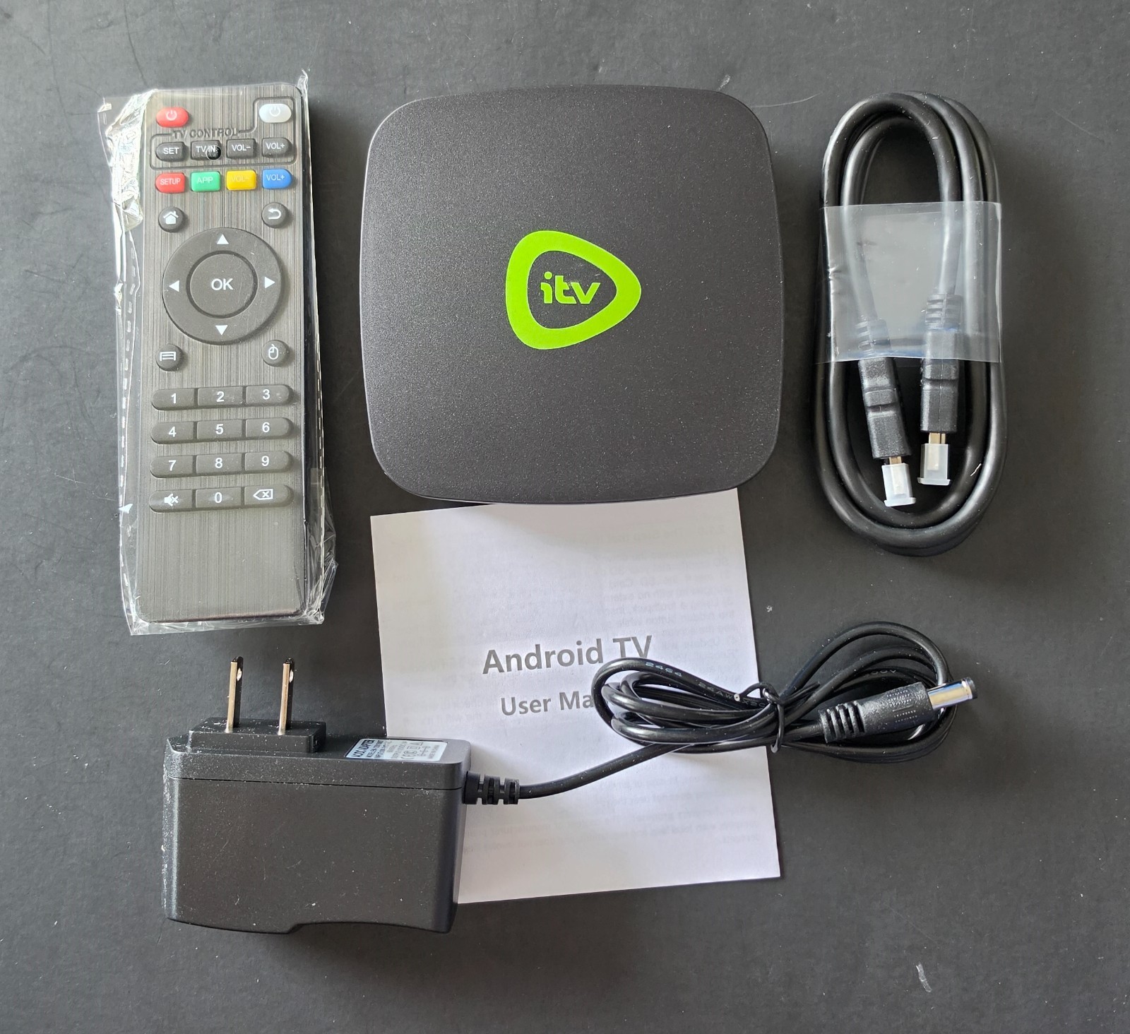 Hey Google 4K Ultra HD Set-top Box Android Tv / itv HDR New In Box