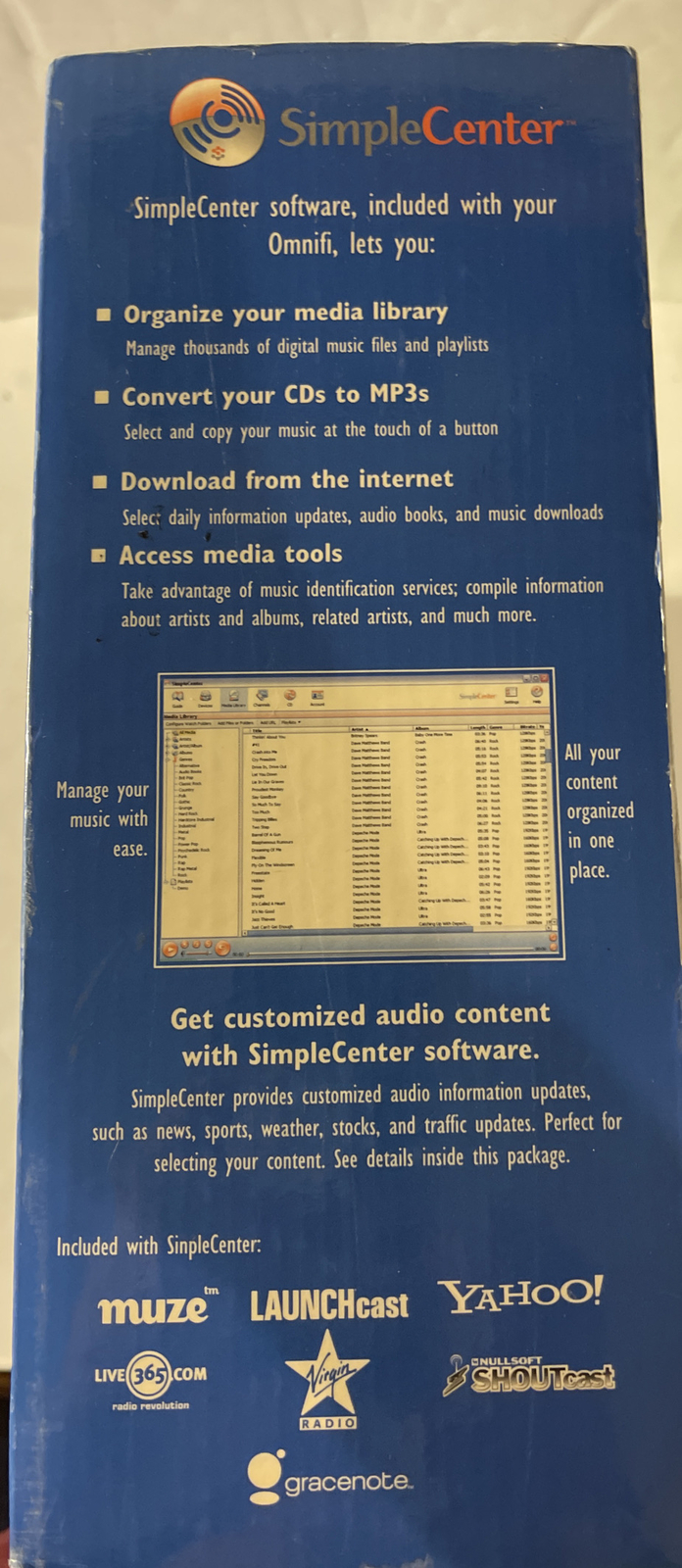 BRAND NEW DMS1Omnifi Home Digital Media Streamer & Wireless Adapter
