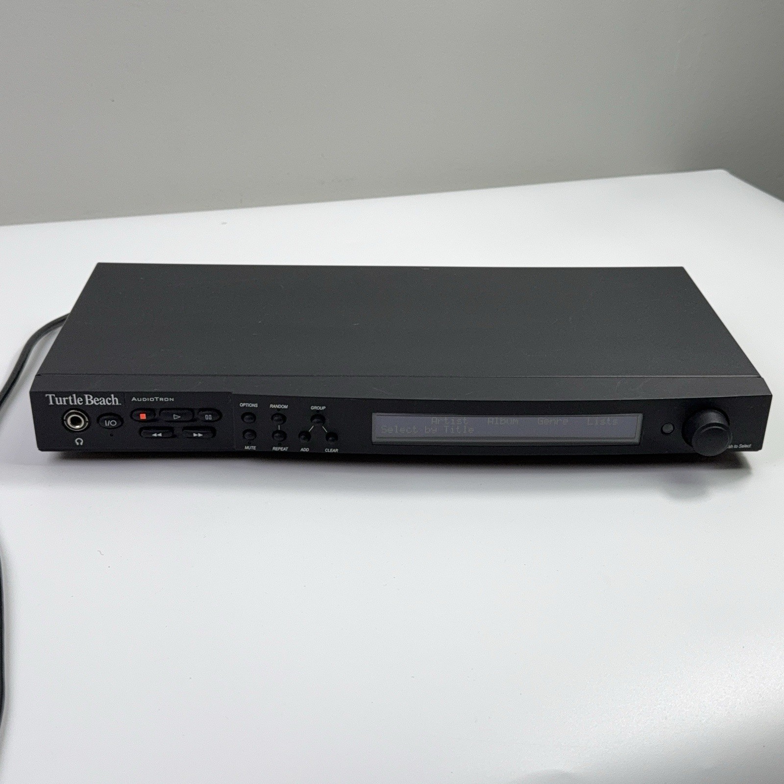 Turtle Beach Audiotron Hi-Fi Music Player TBS-3506-01E No -Remote- Tested