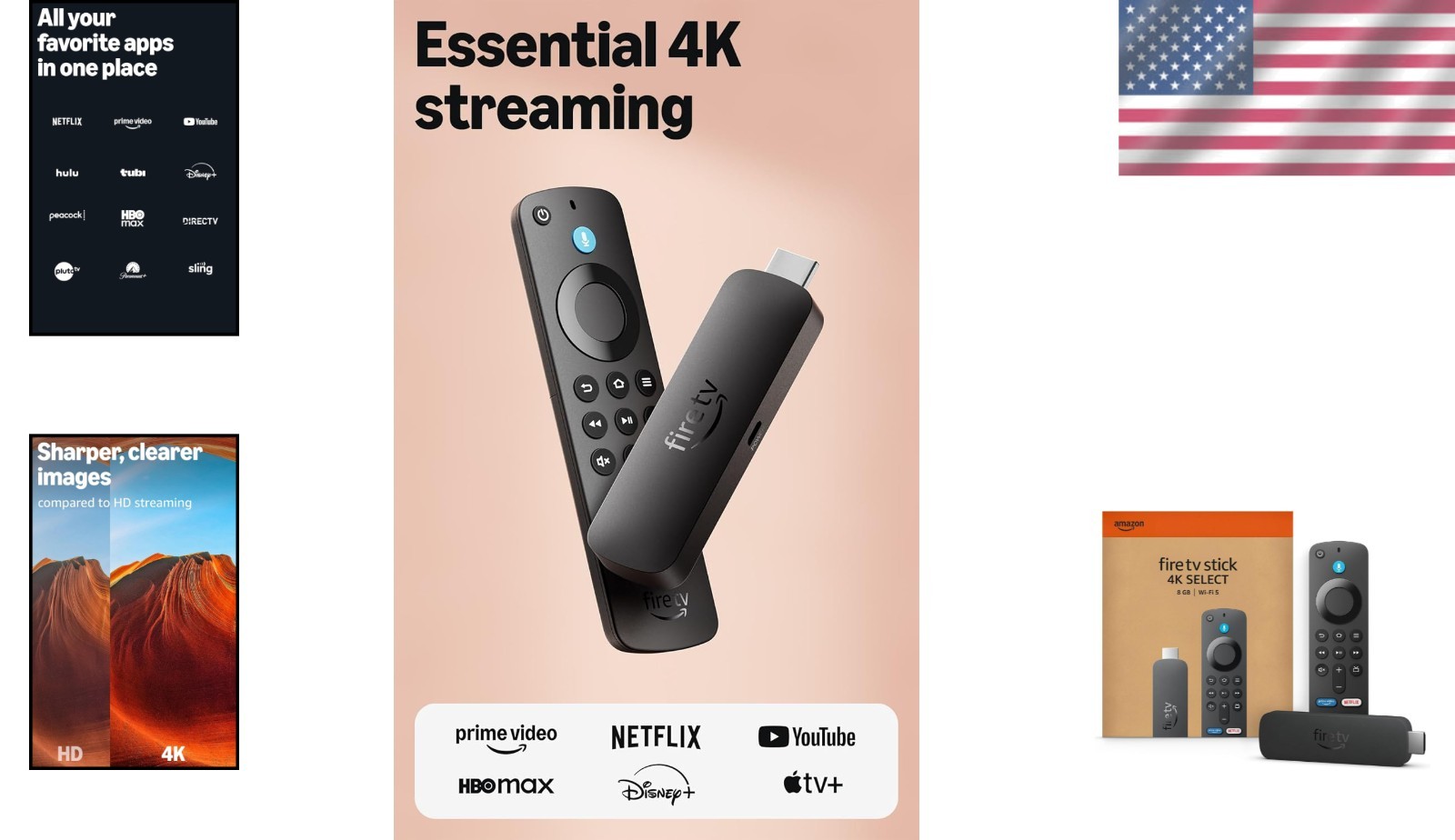 Fire TV Stick 4K Select – Ultimate 4K Streaming Device with Alexa Voice Control