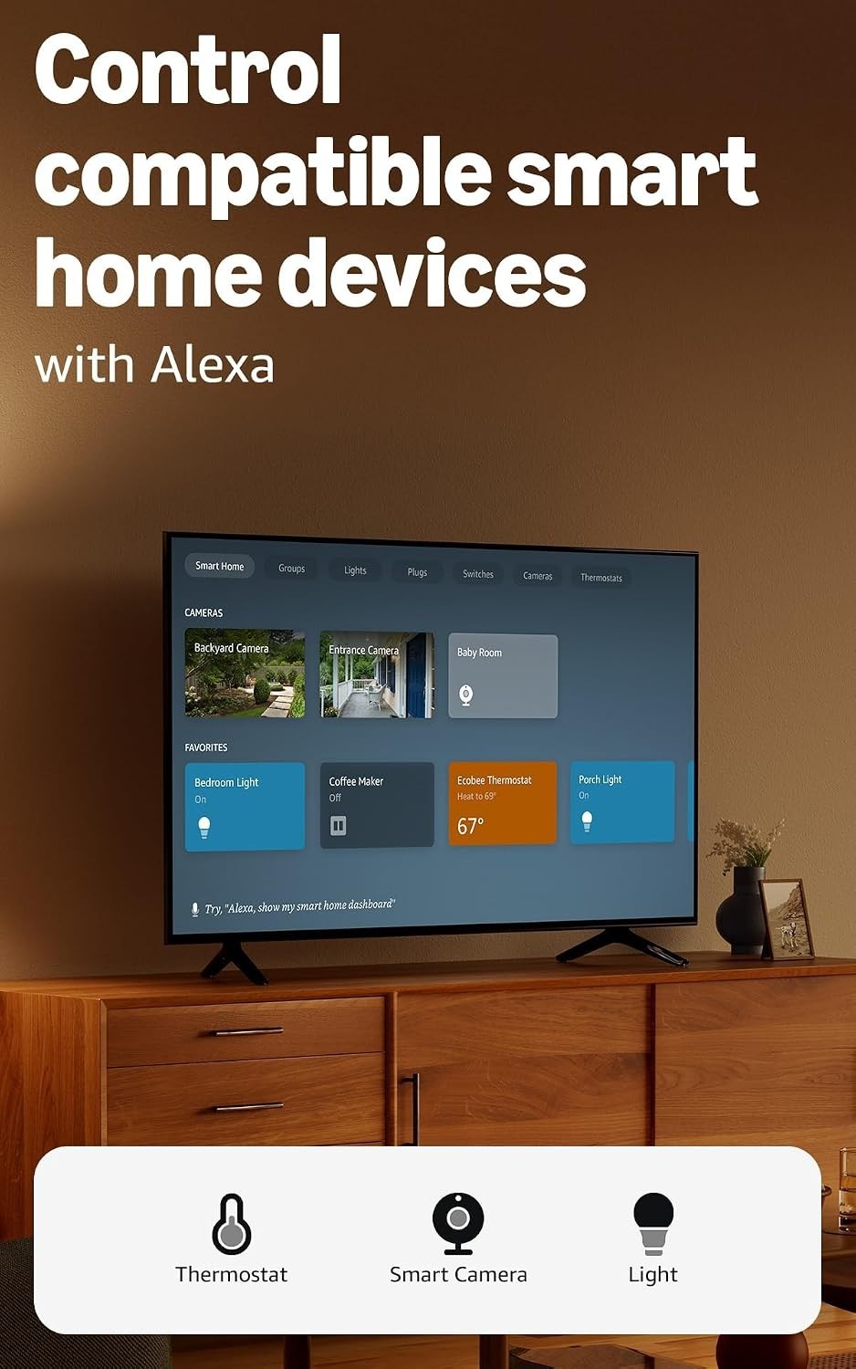 Access Live TV & Movies: Stick HD Streaming with Alexa Voice Control Included