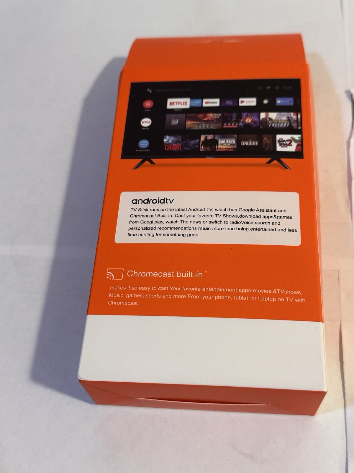 TVR3 Andriod TV Stick 8GB+128 Media Player Smart 4K TV Stick, HD2.0, Wifi