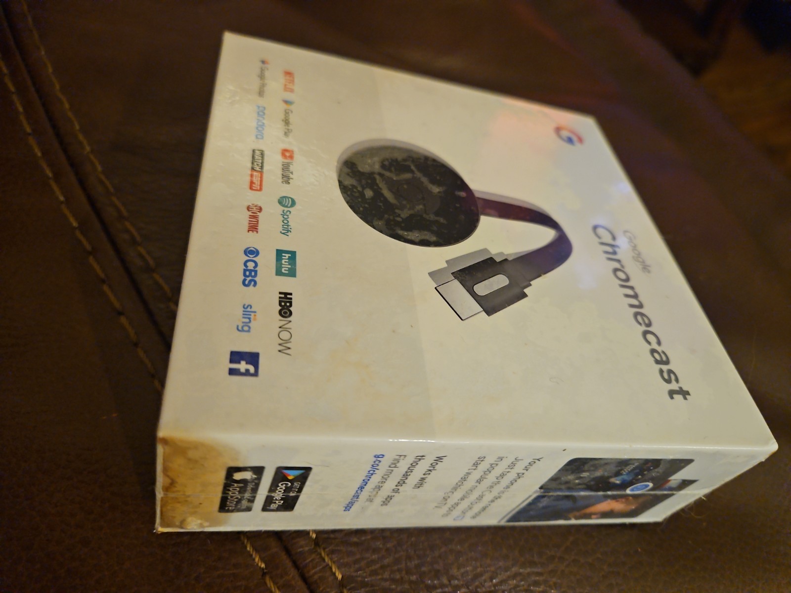 Google Chromecast (2nd Generation) HD Media Streamer – Black (GA3A00093-A14-Z01)