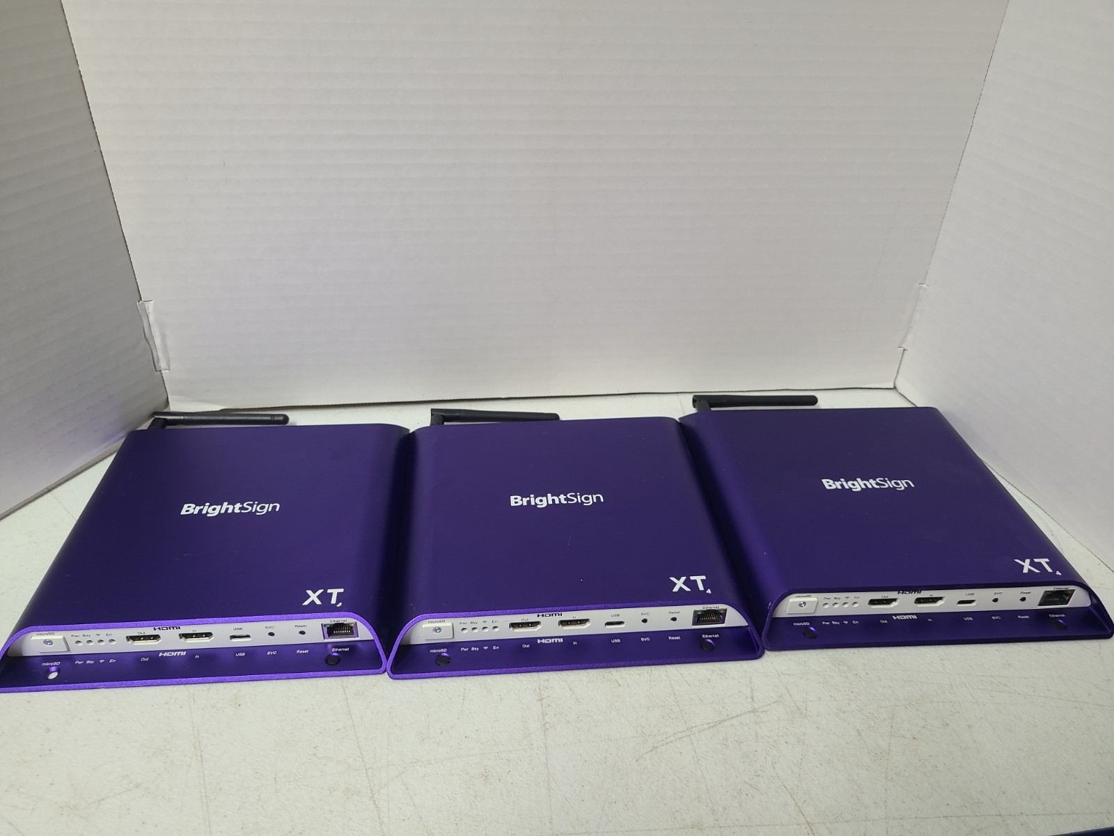 BrightSign – XT4 XT1144 – 4K (Lot of 3)