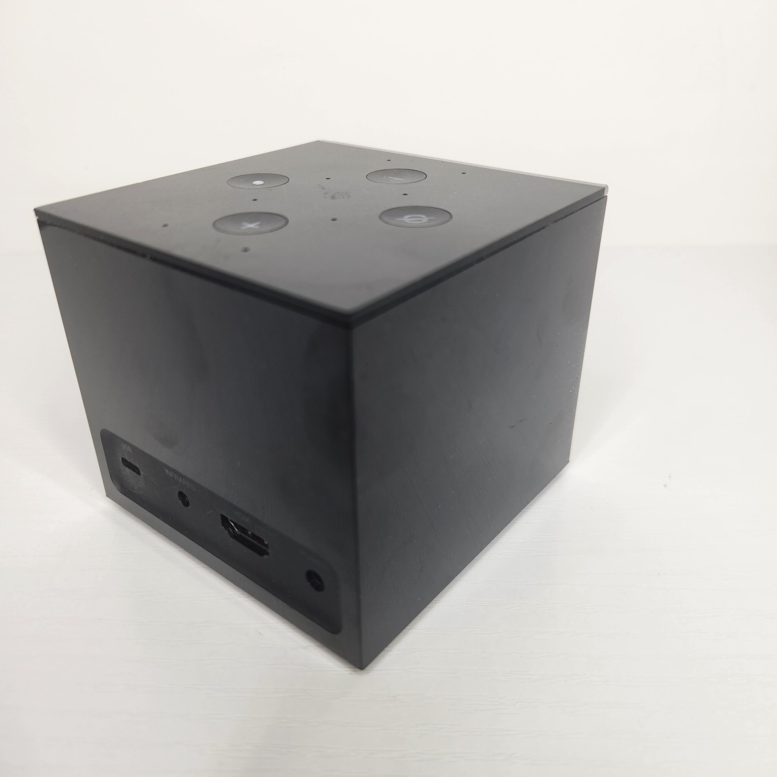 Amazon Fire TV Cube 1st Gen 4K UHD Alexa Streaming Media Player w/ Remote