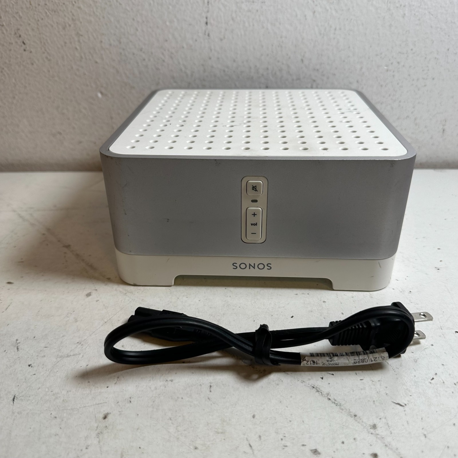 Sonos Connect Amp Gray Wireless Dual Ethernet Home Audio Streaming Amplifier