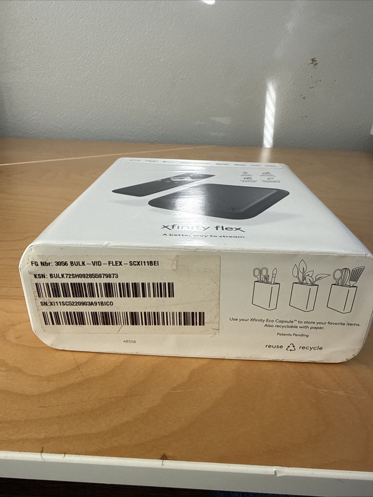 Xfinity Flex 4K Ultra HD Streaming TV Box with Voice Remote *New Sealed Box*