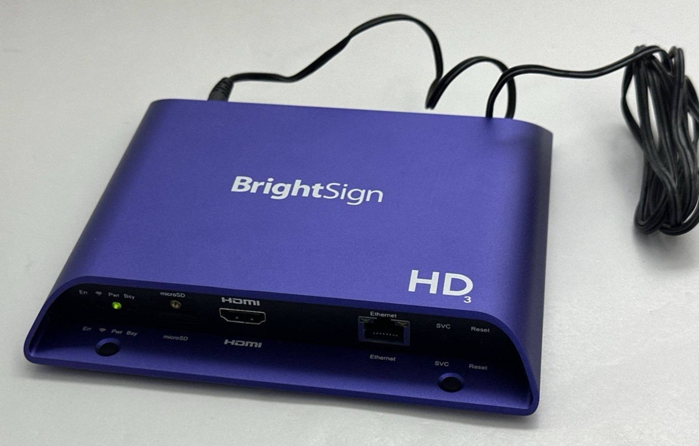 BrightSign HD223 Full HD Standard-WIFI With AC Adapter- F/SHIP