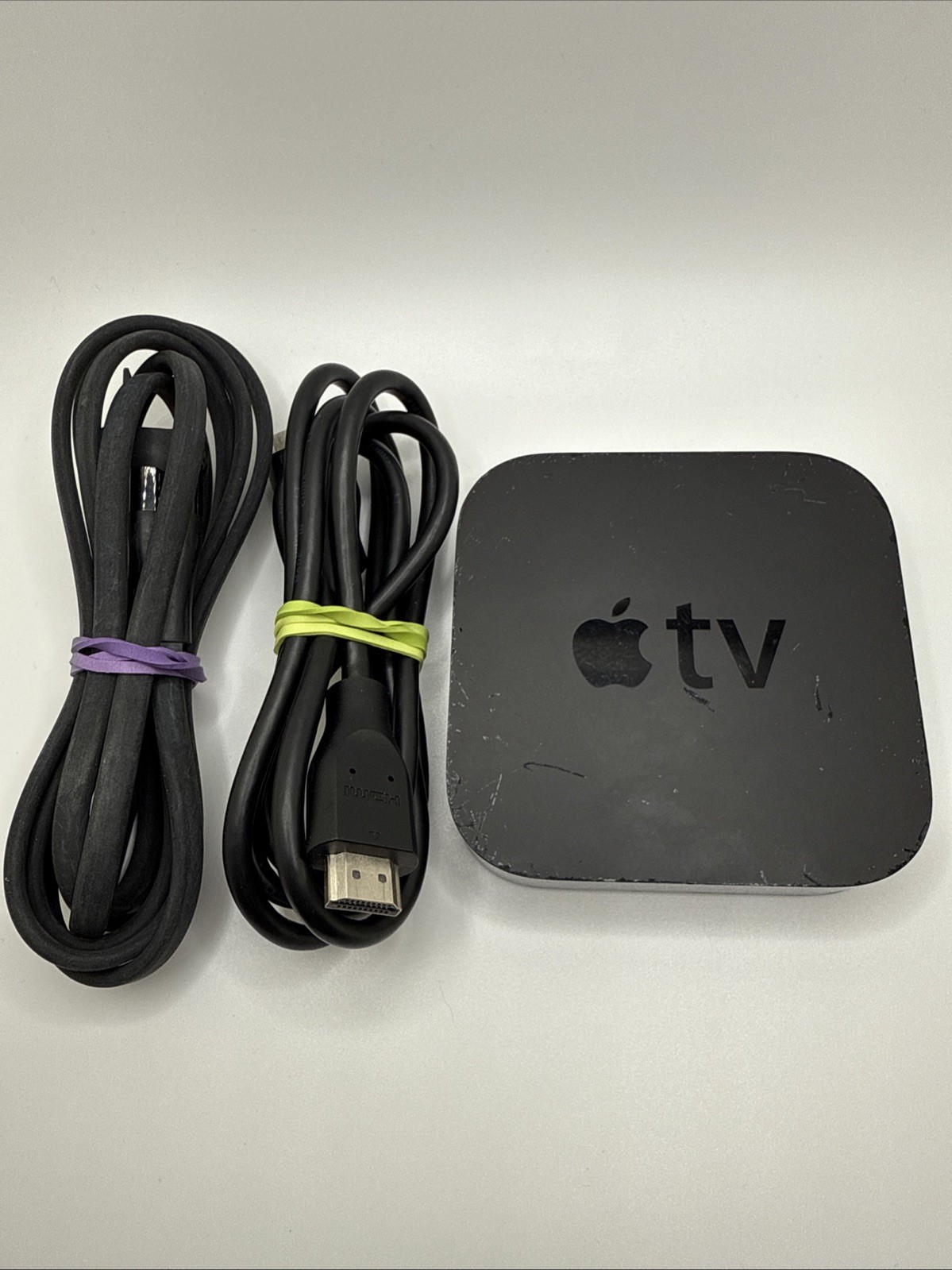 Apple TV 1080p (3rd Generation) HD Media Streamer Black Model A1469 Tested Works