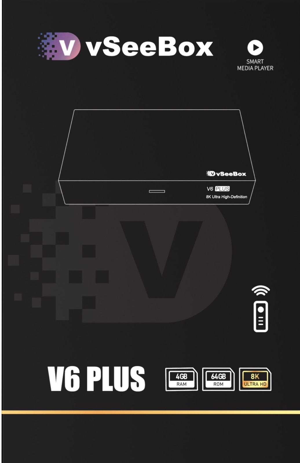 🔥vSeeBox V6 Plus Android Media Device – Authorized Seller-Same Day Shipping🔥