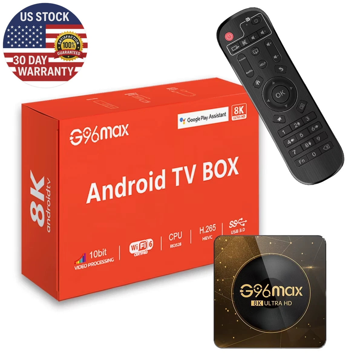 Android 13 8K Ultra HD Smart TV Box Wifi6 Fast Stable Transmission Media Player