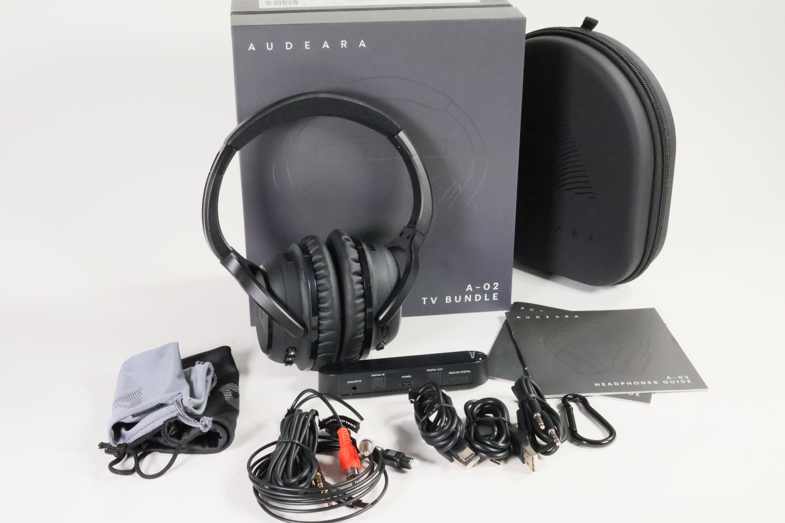 Audeara A-02 Bluetooth TV Bundle, Noise Cancelling, Tailored to Your Hearing