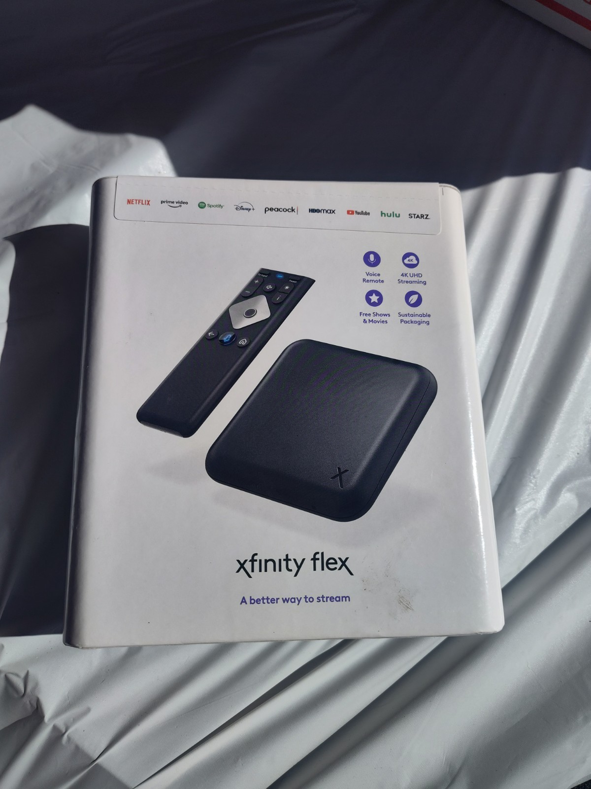 Xfinity Flex 4K 2160p Voice Control Streaming Box HDMI Black SCXI11BEI