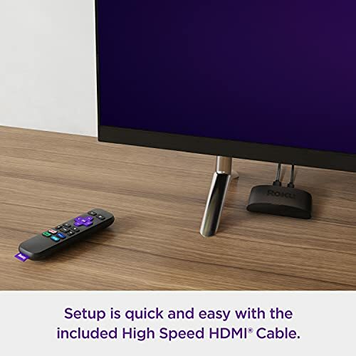 Roku Express HD Media Player with High Speed HDMI Cable and Simple Remote