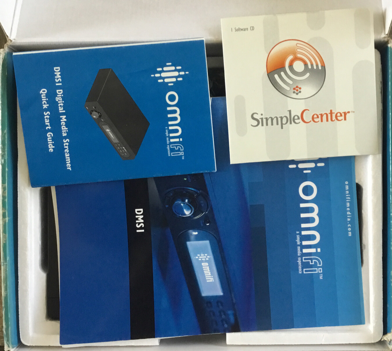 NEW DMS1Omnifi Home Digital Media Streamer, Wireless Adapter Remote Control——32