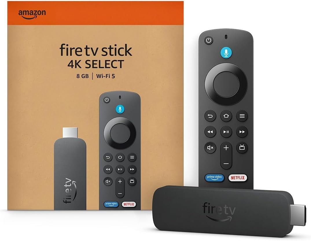 Stick 4K Select newest model, start streaming in 4K, AI-powered search, and f…