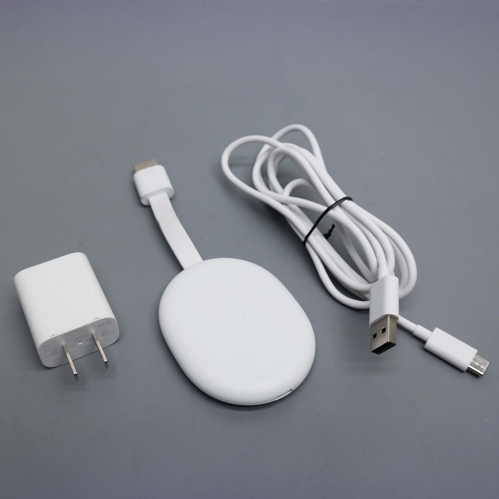 Google 4K Chromecast with Google TV – Snow GA01919-US