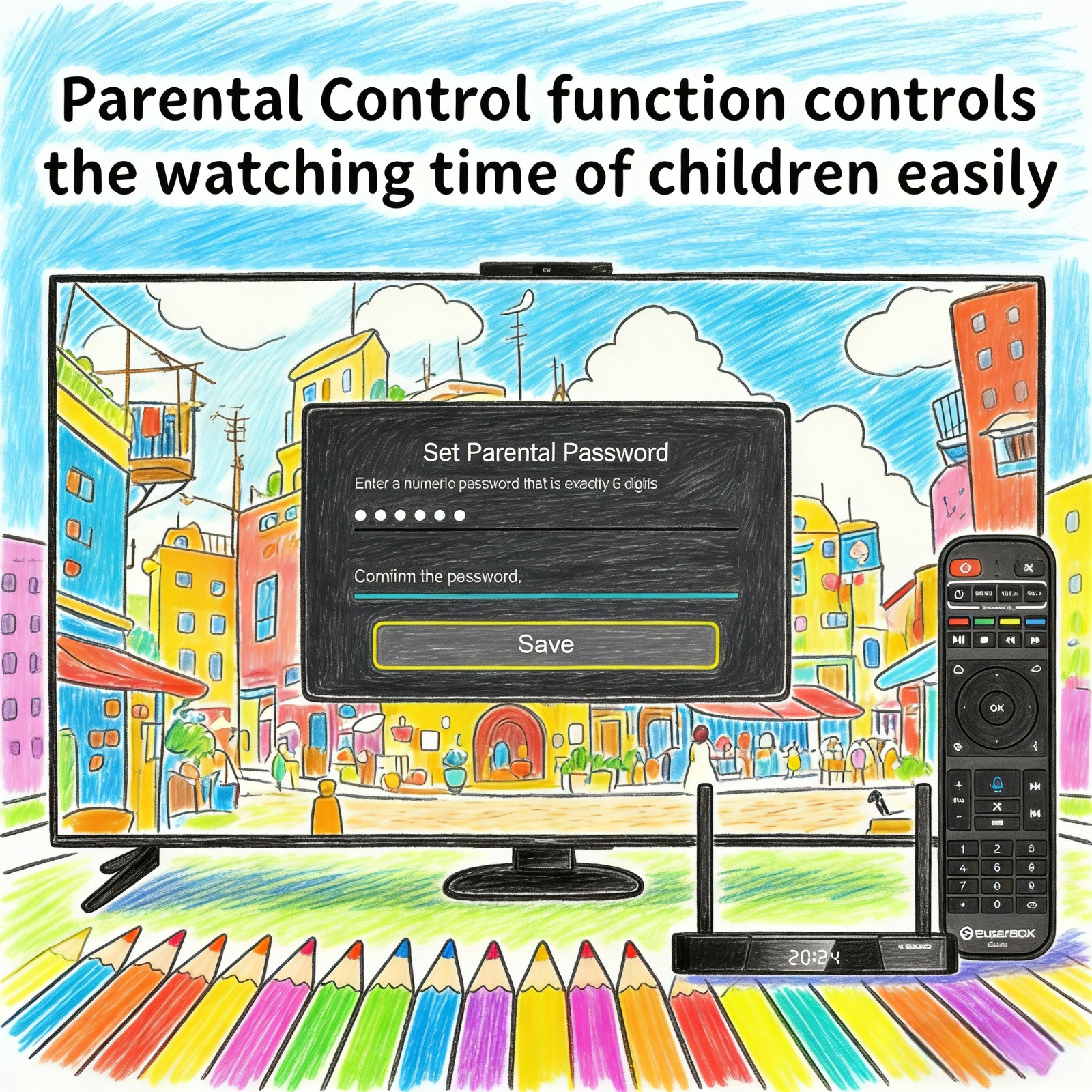 SuperBox S6 Pro live sports tv box