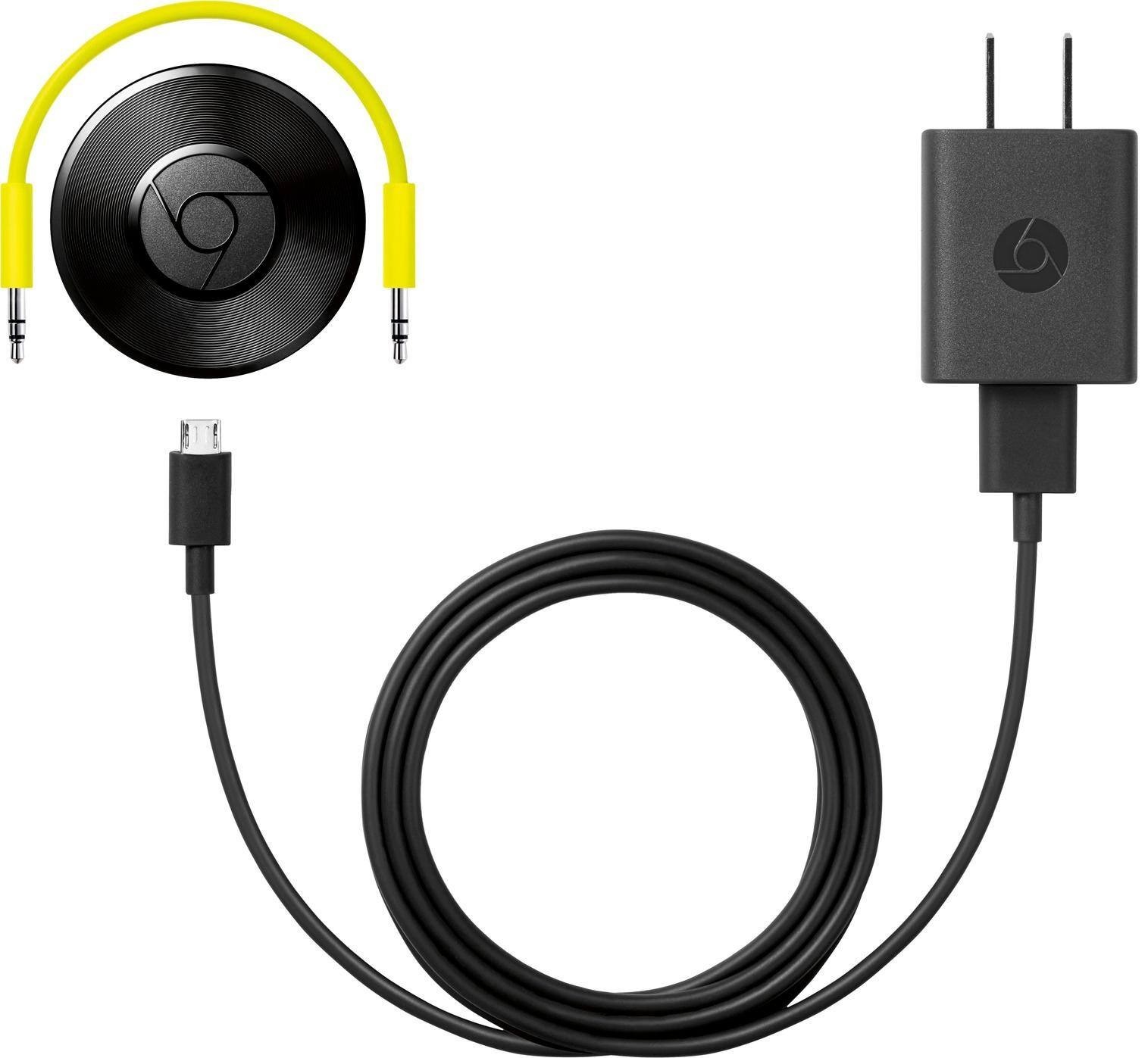 Google Chromecast Audio Media Streamer – RUX-J42 (Black)
