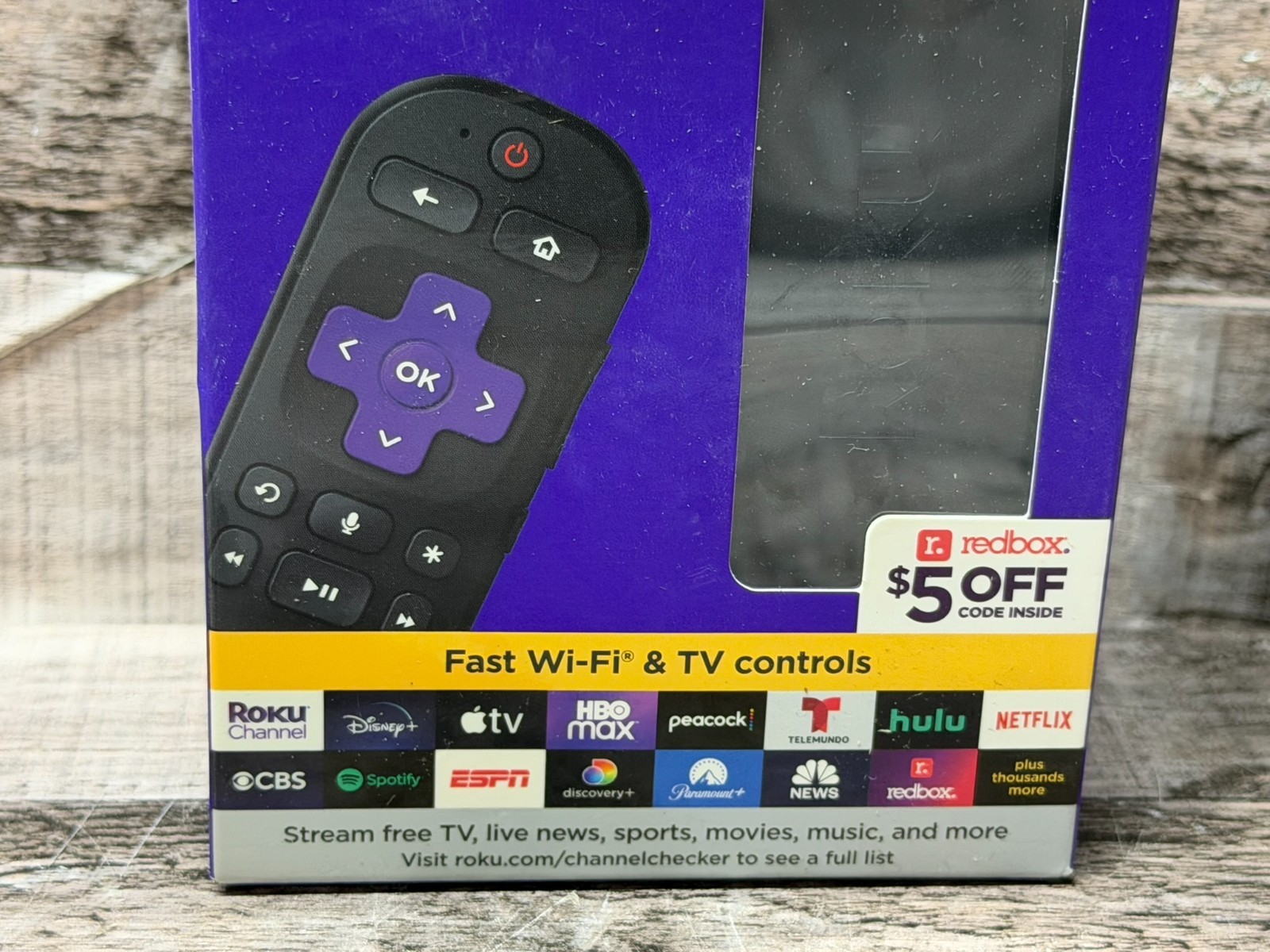 Roku Express 4K+ 3941R2 Streaming Player HDR Voice Remote HDMI Wi-Fi Black