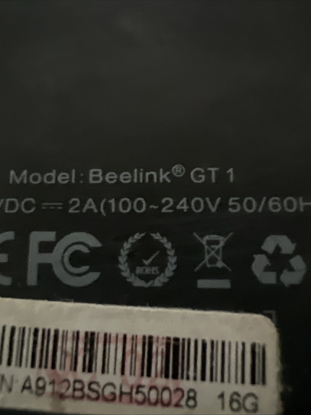 Beelink GT1 Android TV Box 4K UHD Streaming Media Player WiFi Bluetooth OctaCore