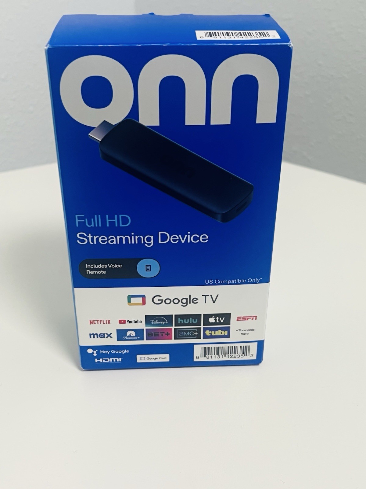onn Full HD Streaming Device, Google TV | Fully Programmed | Live TV Ready