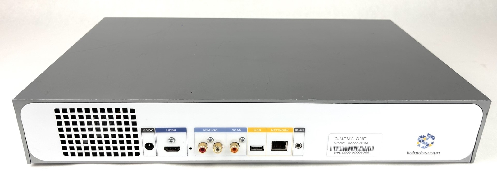 Kaleidescape Cinema One K0503-0100 BluRay Player – Read – U1