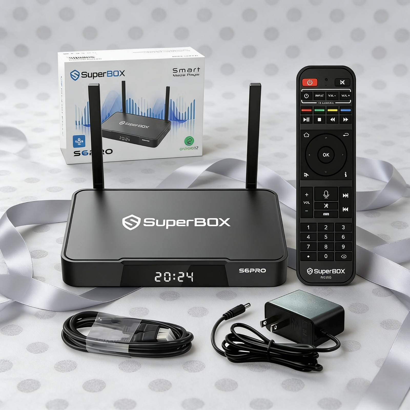 SuperBox S6 Pro 24/7 Lifetime Support – Authorized Distributor – Free Shipping