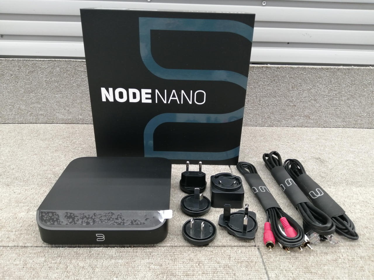 BLUESOUND NODE NANO (N030) Hi-Res Wireless Music Streamer Works Tested TB02 2.0