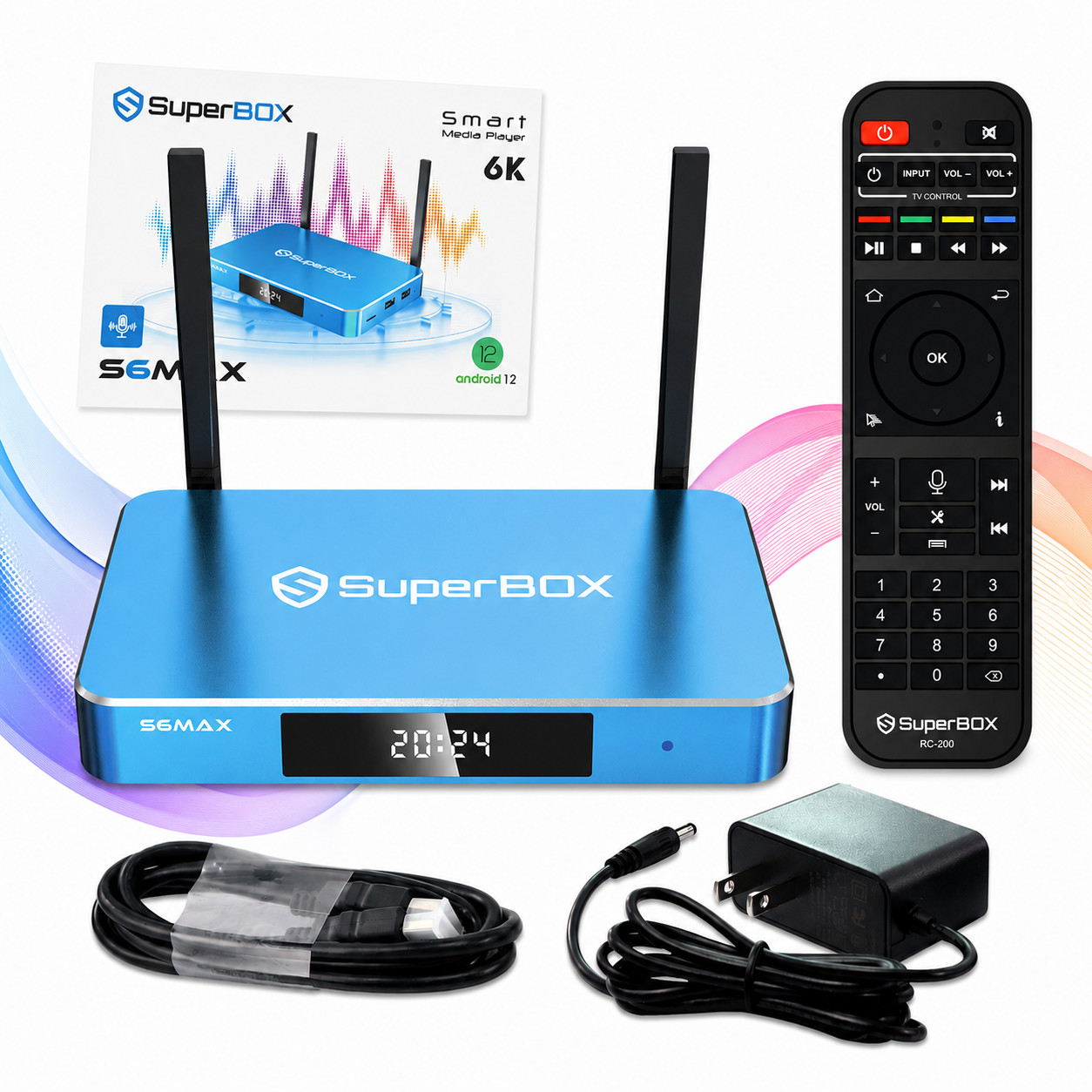 SuperBox S6 Max 24/7 Call Support Authorized Distributor Same Day Shipping