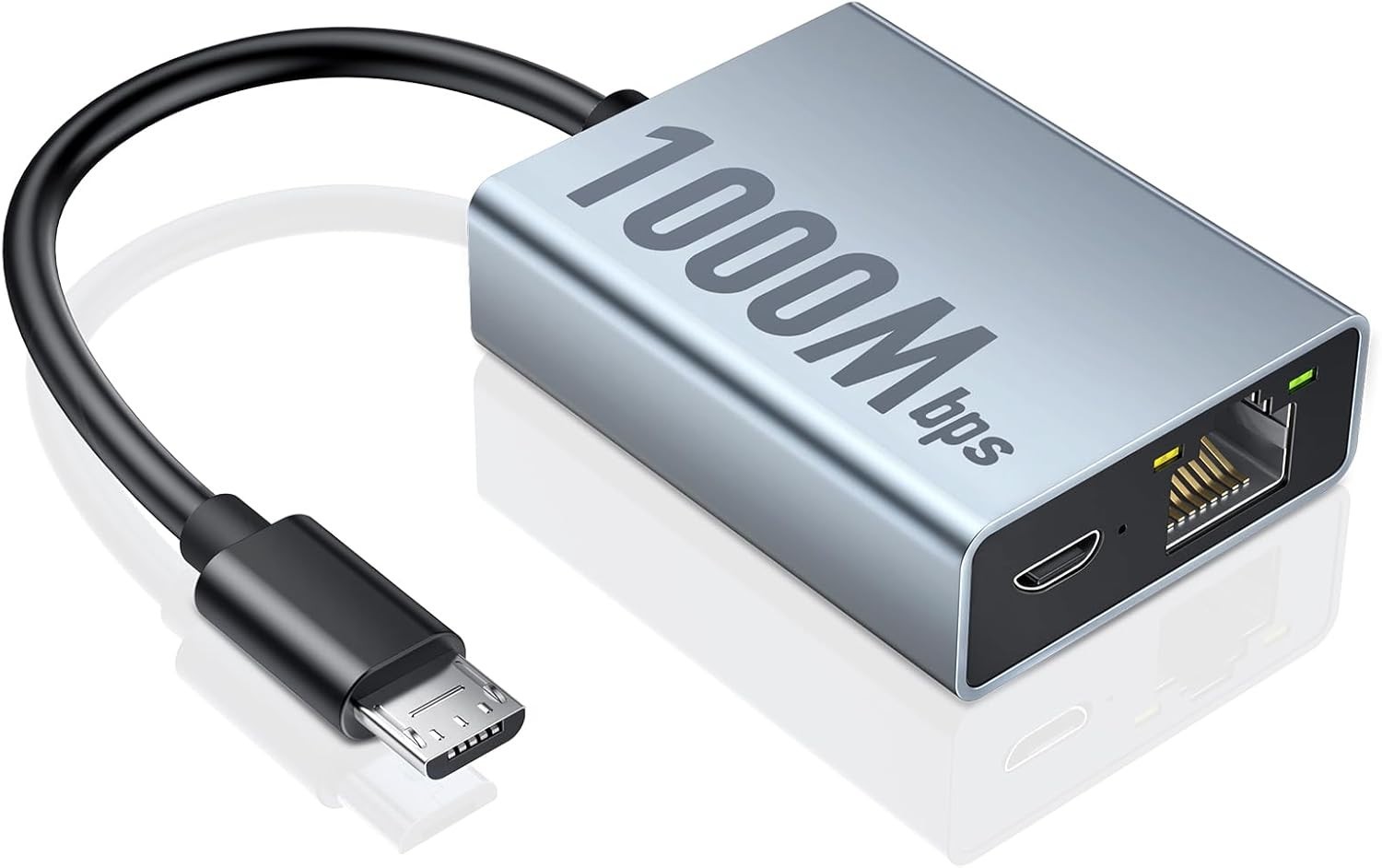 Universal Gigabit Ethernet Adapter for Fire TV Stick & Chromecast – Plug & Play