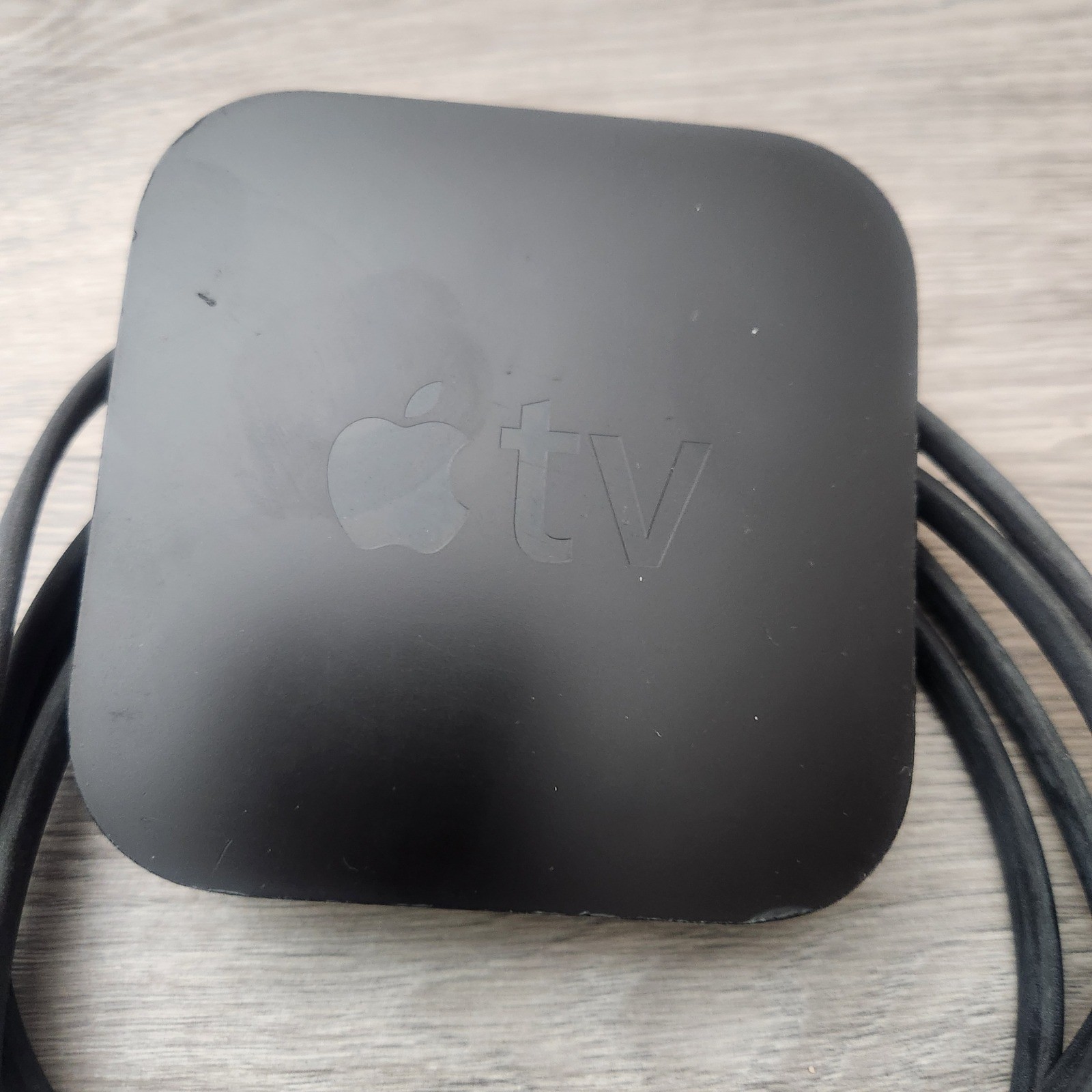 Apple TV 3rd Generation Black A1427 1080p HD Streaming Media Player w Power Cord