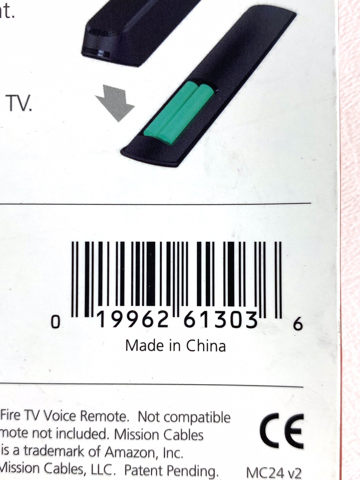 Piggyback Remote Universal TV Remote Add-On For Fire TV Voice Remote Black New