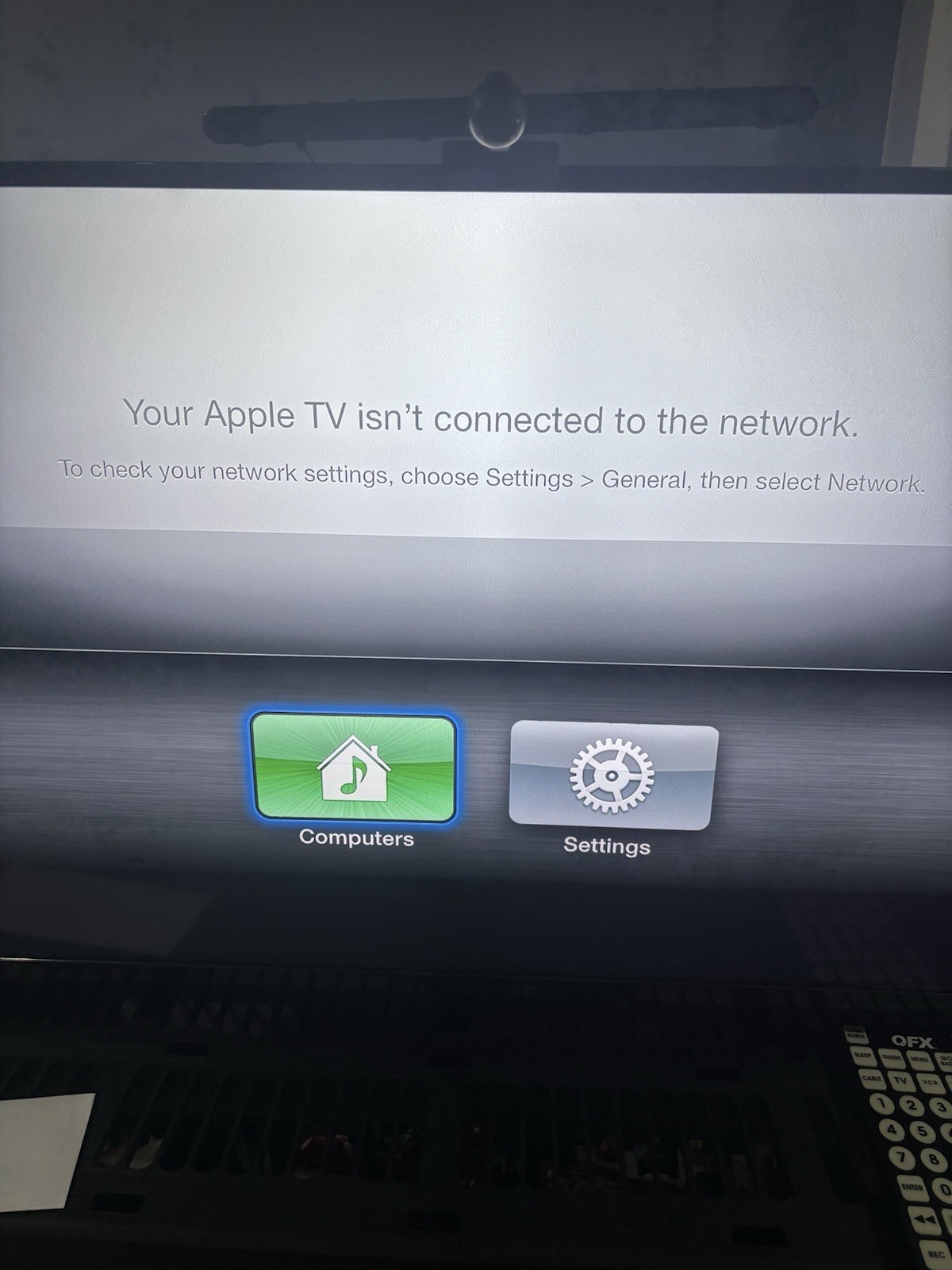 GENUINE Apple A1378 TV 2nd Generation HD Media Streamer & Power Cable NO REMOTE
