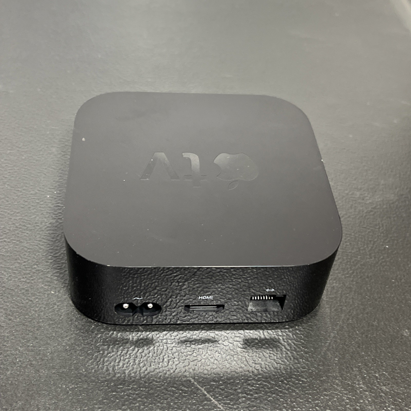 Apple TV 4K A1842 Black with Power Cable – No Remote