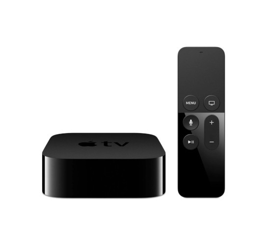 Original Apple TV – 32GB 4K HD Media Streamer MQD22LL/A – w/ Apple Remote